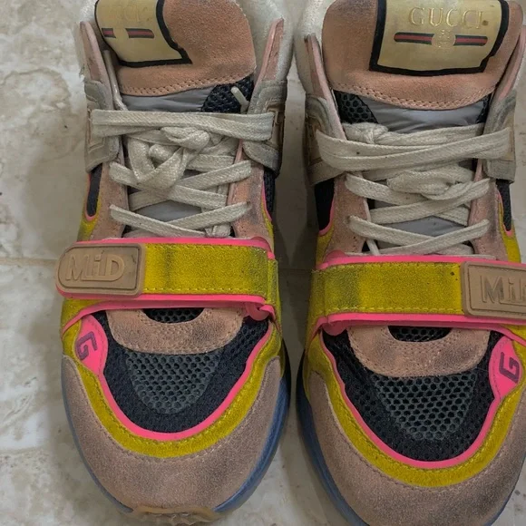 Gucci high sneaker women 7 - Picture 6 of 10